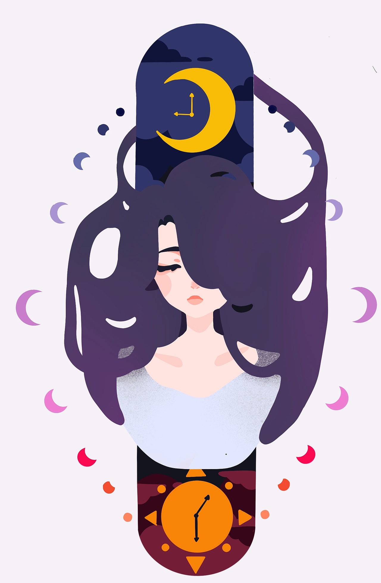 形形色色少男少女（图ZMjA2OTUxMDAw） - 艺术插画 - 站酷设计师皮蛋五花粥原创素材 - 站酷ZCOOL