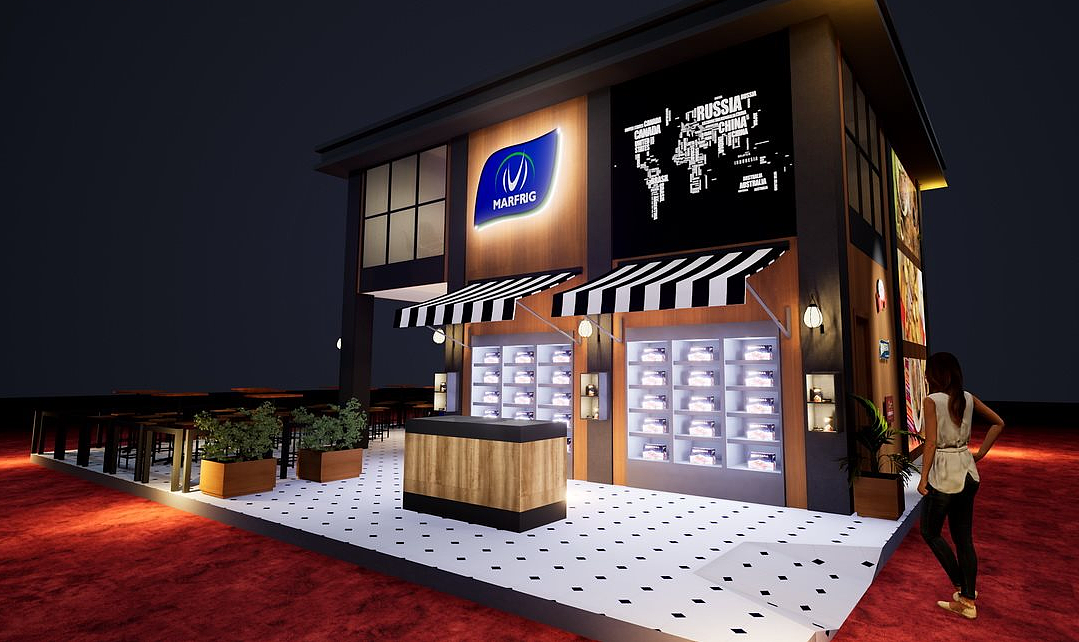 展会展会效果图设计