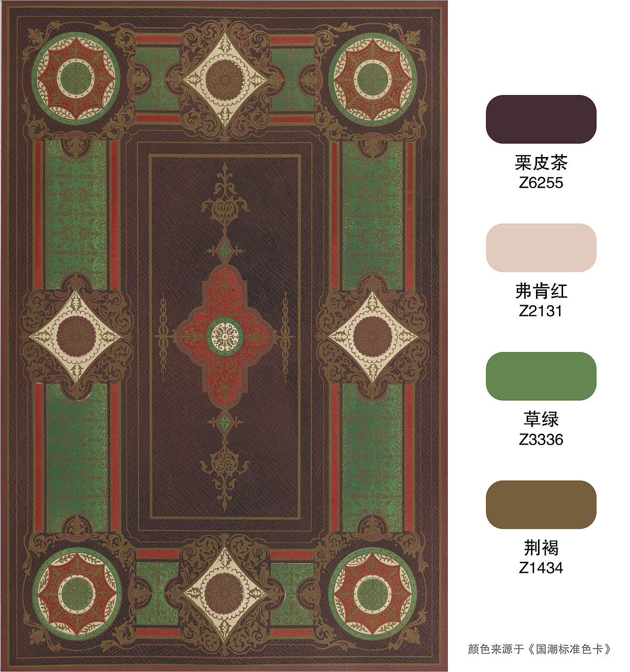 复古古典工业艺术插画色彩配色分享（图ZMjgyNDY5ODY4） - 海报 - 站酷设计师色彩通原创素材 - 站酷ZCOOL