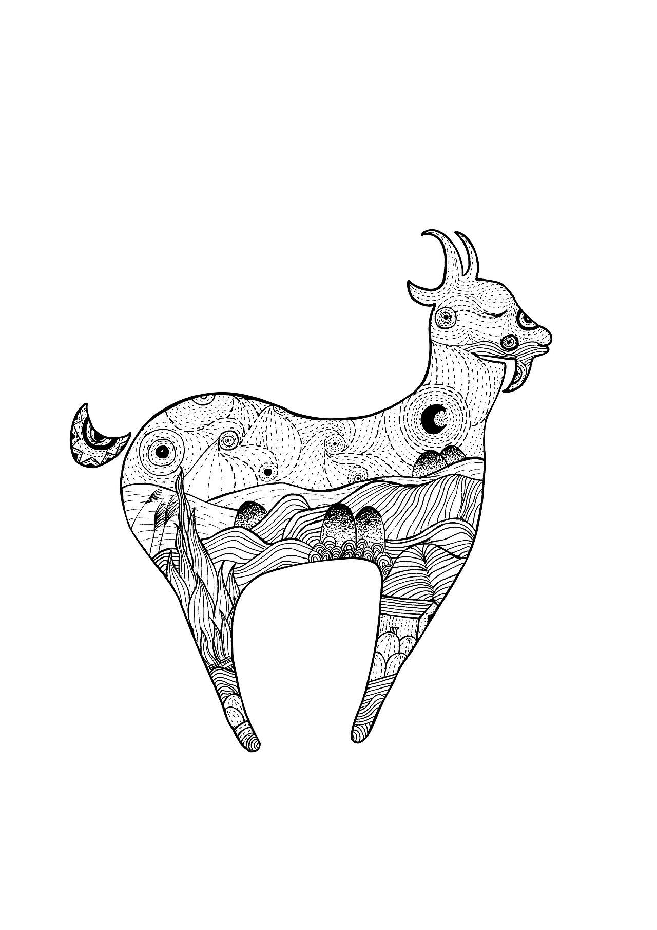 羊插画（图ZMTMyNTIwNjQ4） - 创作习作 - 站酷设计师柿子在秋季原创素材 - 站酷ZCOOL