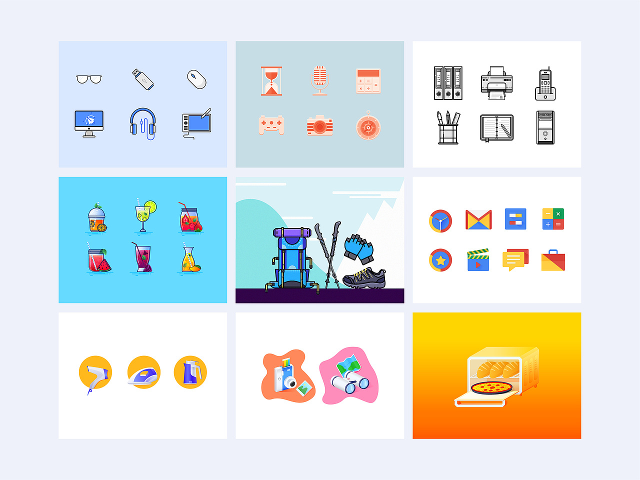 百图记作品集-图标篇（图ZOTgxMjk4MDQ=） - 图标 - 站酷设计师秀颖showy原创素材 - 站酷ZCOOL