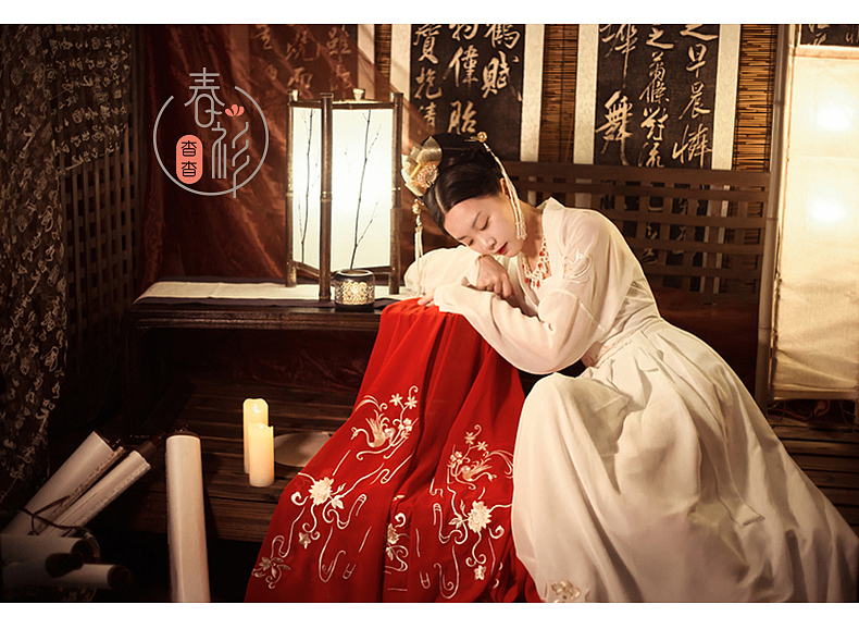 汉服设计/木梨枝《惊鸿》（图ZMTYzNzE4OTYw） - 其他服装 - 站酷设计师木梨枝原创素材 - 站酷ZCOOL