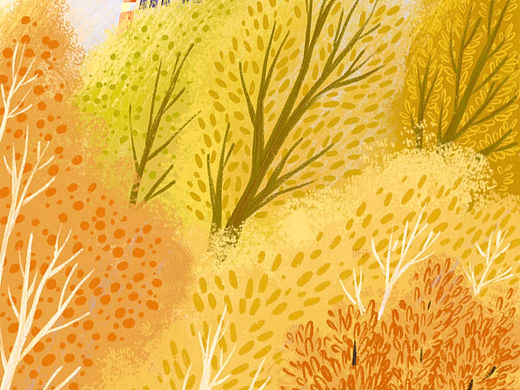 季节 闲适 小狗（个人主页-ZNjczMTM0ODA=） - 创作习作 - 站酷设计师张菡芝原创素材 - 站酷ZCOOL