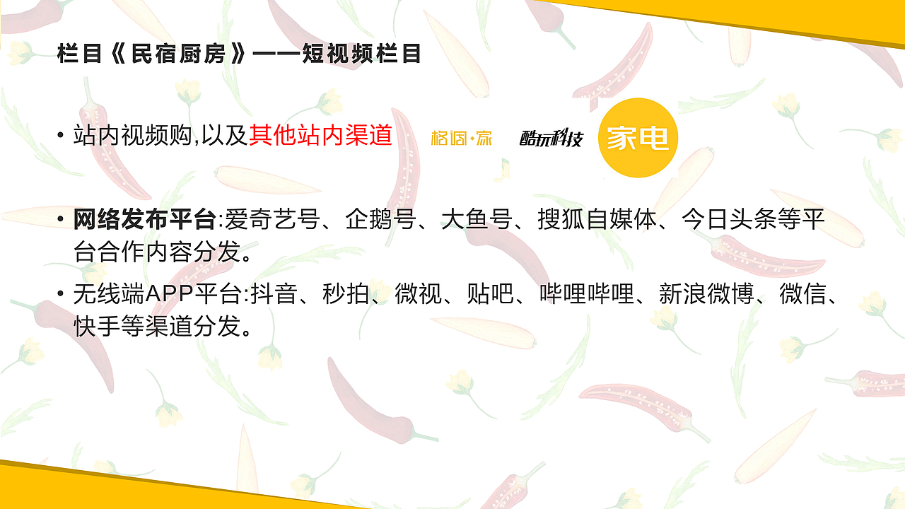 美的厨房家电PGC栏目策划方案