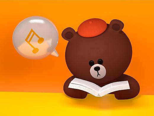 c4d_line friends~