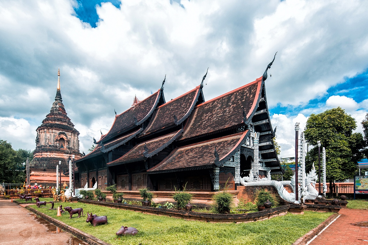 建筑摄影丨古建筑 & 泰国罗摩利寺