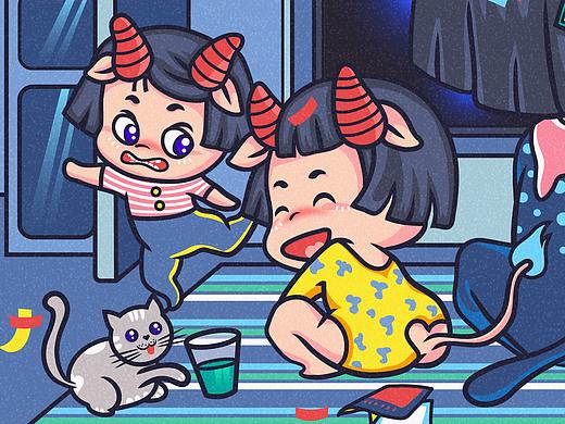 AI插畫（個人主頁-ZNTEwOTAxNDQ=） - 商業(yè)插畫 - 站酷設(shè)計(jì)師陳寶初原創(chuàng)素材 - 站酷ZCOOL