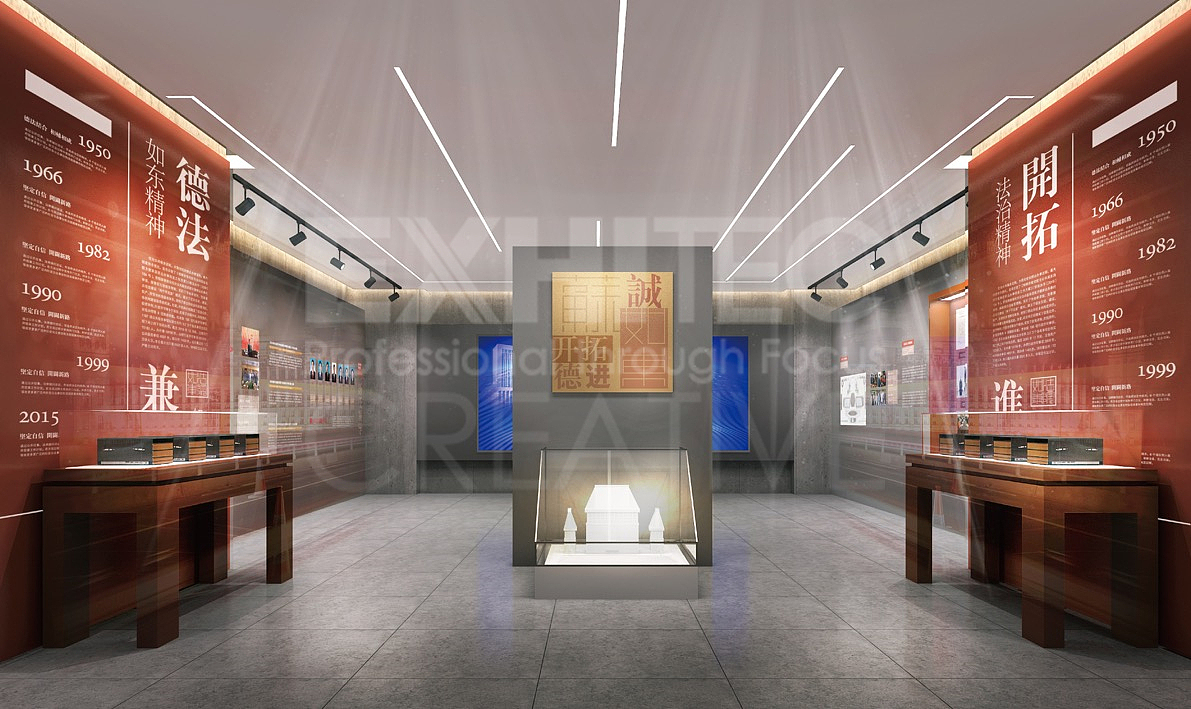 如东法院法治文化建设中心丨沃利创意案例（图ZMjg4MjYwODg0） - Exhibition Design - 站酷设计师沃利创意原创素材 - 站酷ZCOOL