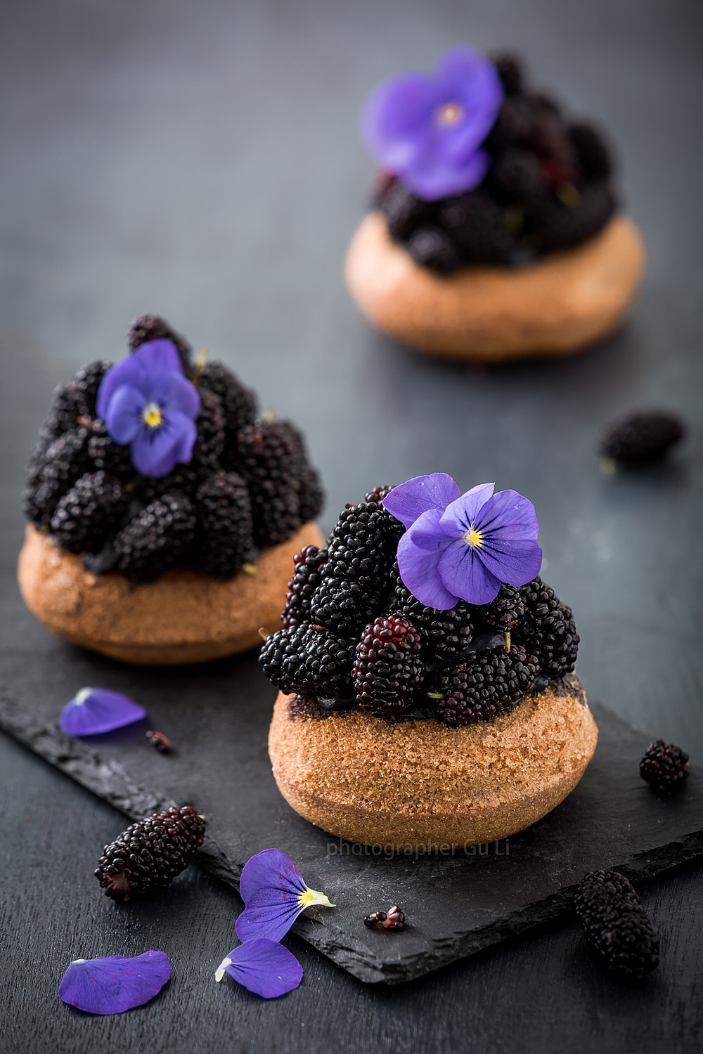 古力作品 · 萌萌的小点心系列--黑萌萌