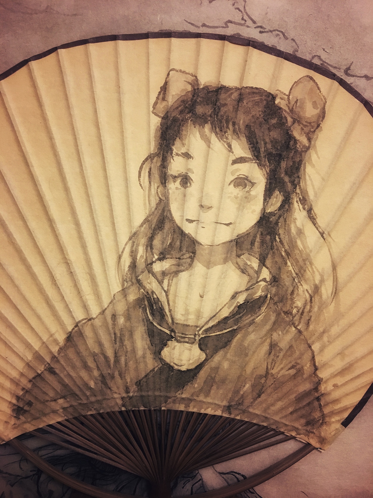 扇子 起风堂（图ZMjE3MzgwMDg4） - 绘画 - 站酷设计师qy6100原创素材 - 站酷ZCOOL