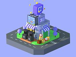 空间素材(C4D练习)