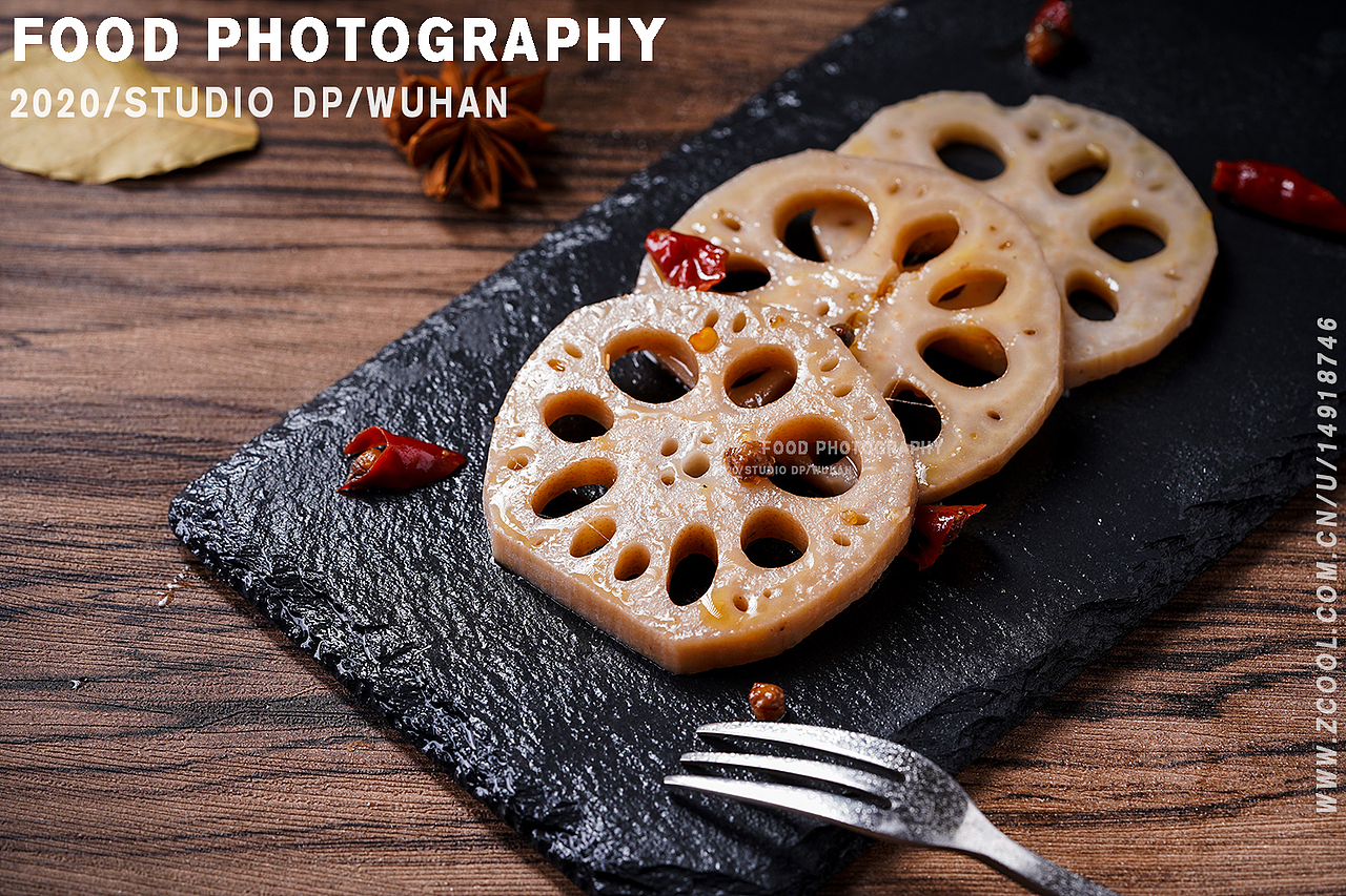 藕片|酒店外卖餐饮菜单拍摄|武汉美食摄影|STUDIO DP