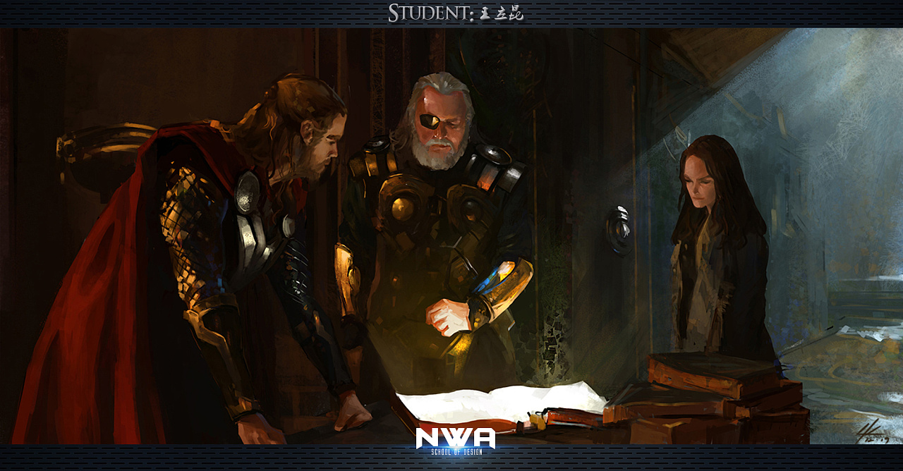 nwa守夜人第一期角色卡牌班作品展