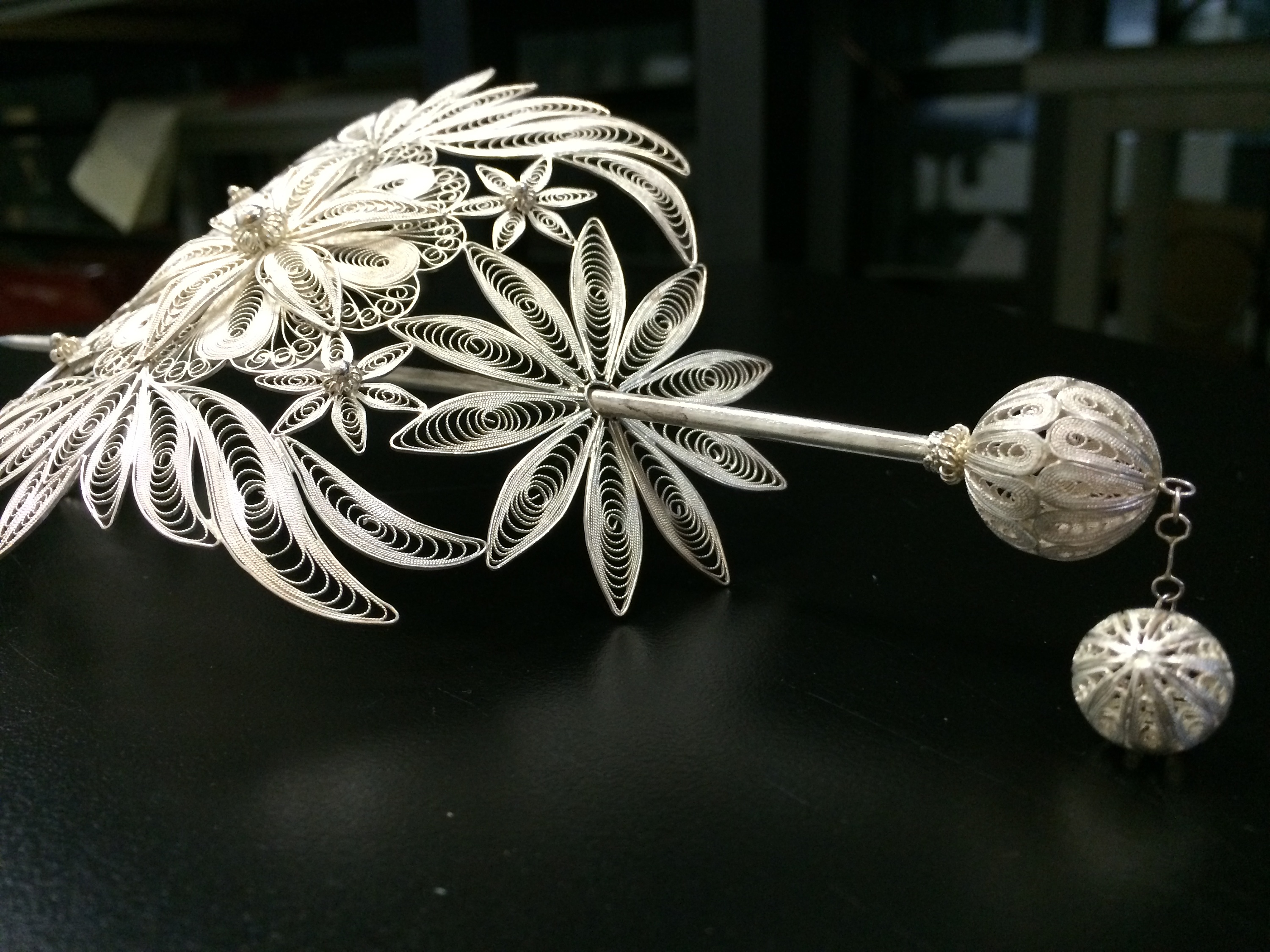 束发——游丝走线|手工艺|首饰|张小麦变身 - 原创作品 - 站酷 (zcool