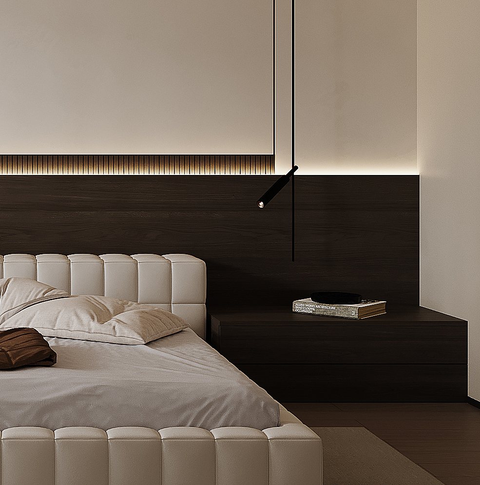 现代客餐厅——白龙马效果图