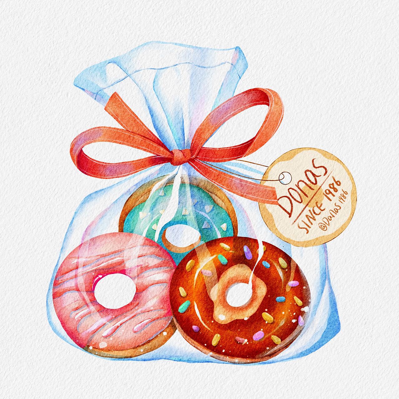 Procreate水彩小物件练习（图ZMzI5OTY2MDE2） - 儿童插画 - 站酷设计师munan_zly原创素材 - 站酷ZCOOL