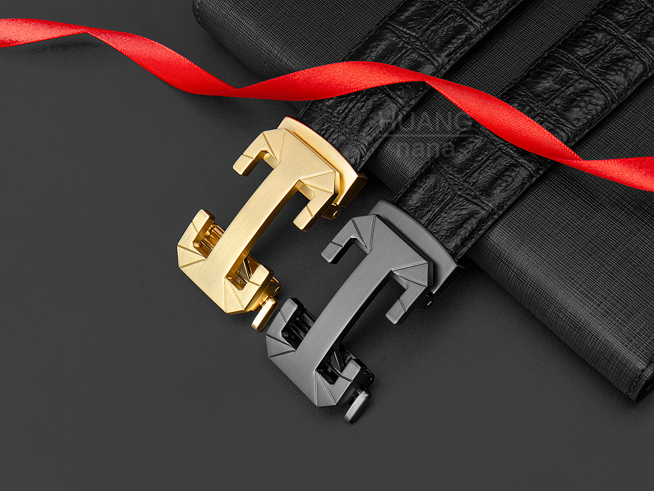 电商男士皮带拍摄腰带拍摄精修案例