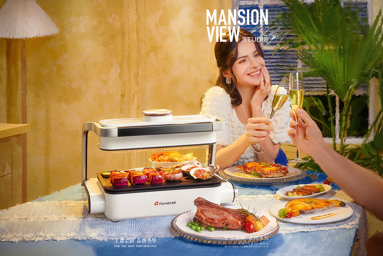 法梵空气炸锅 x MansionView（图ZMzU1NDc1NDEy） - 产品摄影 - 站酷设计师MansionView原创素材 - 站酷ZCOOL