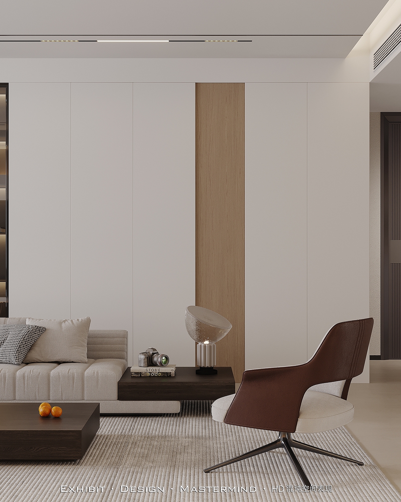 新作首发×现代轻奢风大平层家装 ▏混沌空间视觉表现