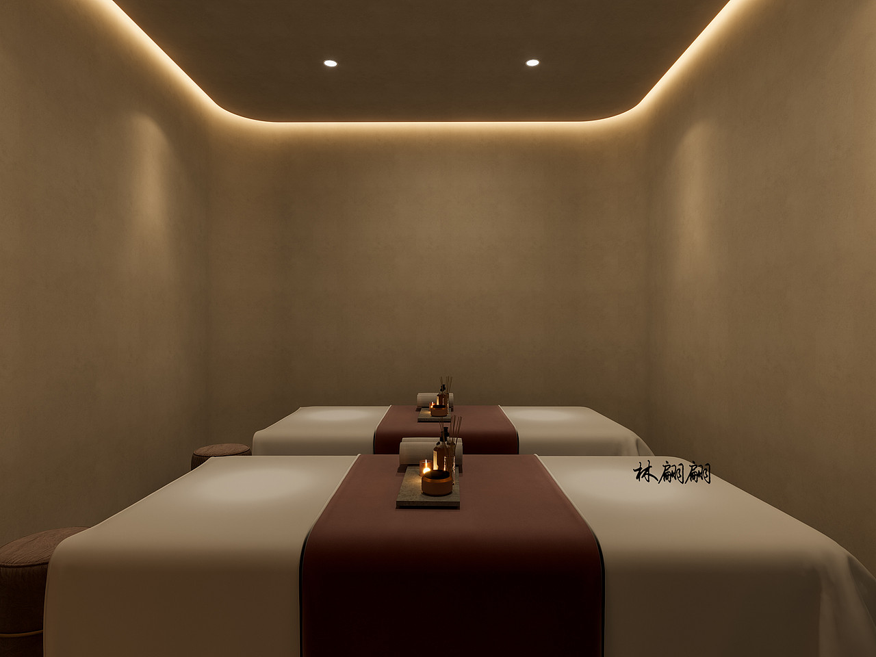 美容院设计|禅意诧寂美容SPA名媛基地