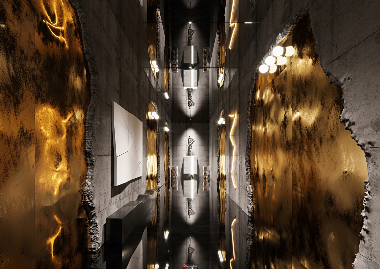 modern style | 艺术走廊·工装|空间|家装设计|森林空间 - 原创作品