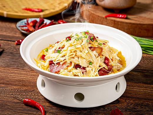 半成品食材 糯米笋 肥肠 腰花美食拍摄 | 长沙