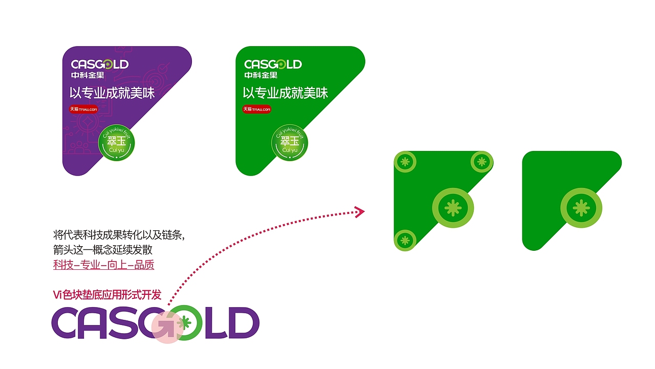 中科金果CASGOLD品牌形象设计