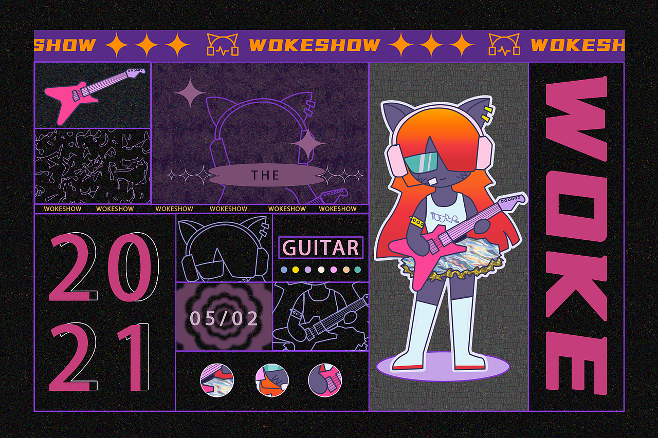 星巢沃克秀剧场-IP形象设计（图ZMjU0NTkwNjk2） - IP形象 - 站酷设计师猛喝粥原创素材 - 站酷ZCOOL