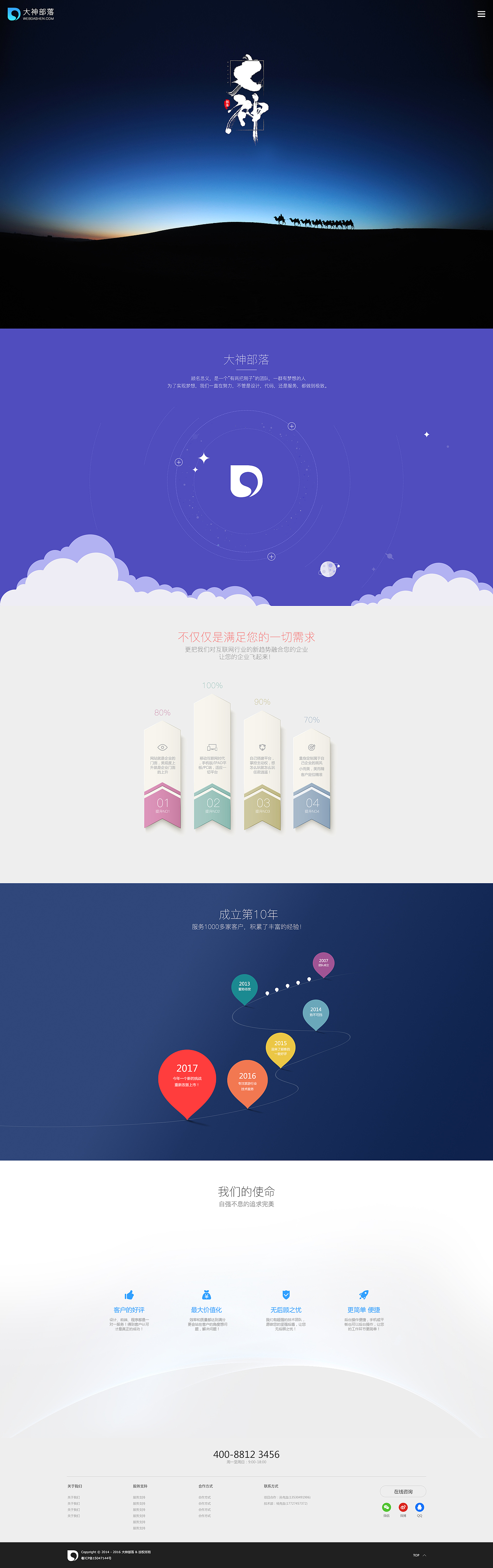 官网-大神部落（图ZMTI3MDA3NjQw） - 企业官网 - 站酷设计师KBX_binggo原创素材 - 站酷ZCOOL