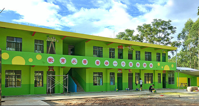 商丘幼儿园墙绘彩绘墙画手绘案例