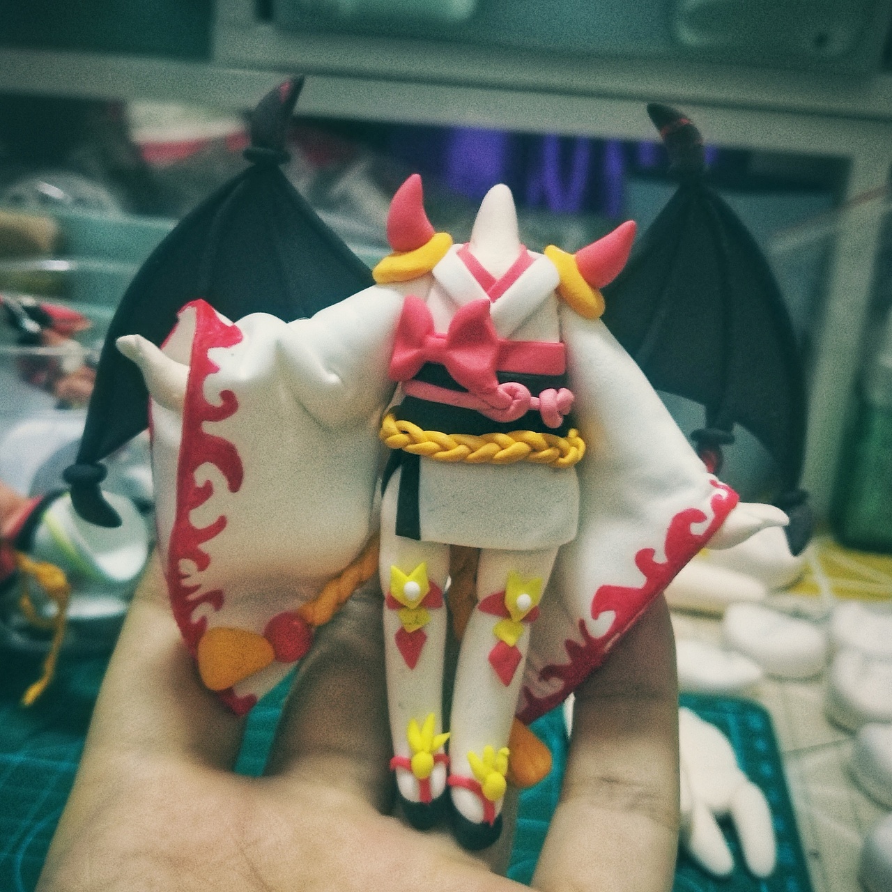 粘土手工制作吸血姬