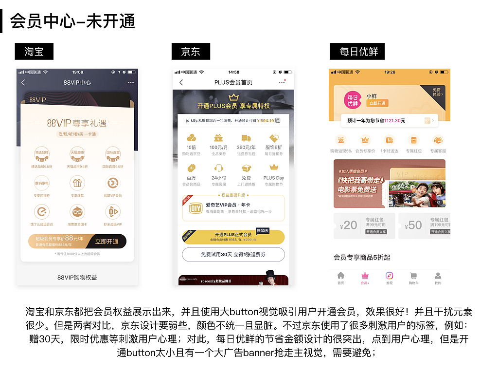 会员竞品分析（图ZMTI2Mjc1MTcy） - APP界面 - 站酷设计师Grasplife原创素材 - 站酷ZCOOL
