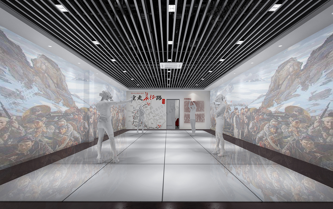 某大学思想政治课虚拟仿真教学中心（图ZMjc4NDkzNDUy） - 展陈设计 - 站酷设计师LJC1113原创素材 - 站酷ZCOOL