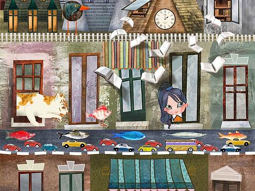 貓的天空之城（個(gè)人主頁-ZMjQzOTYzMjg=） - 商業(yè)插畫 - 站酷設(shè)計(jì)師山狂黑笑原創(chuàng)素材 - 站酷ZCOOL