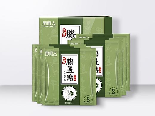 艾草膝盖暖贴包装