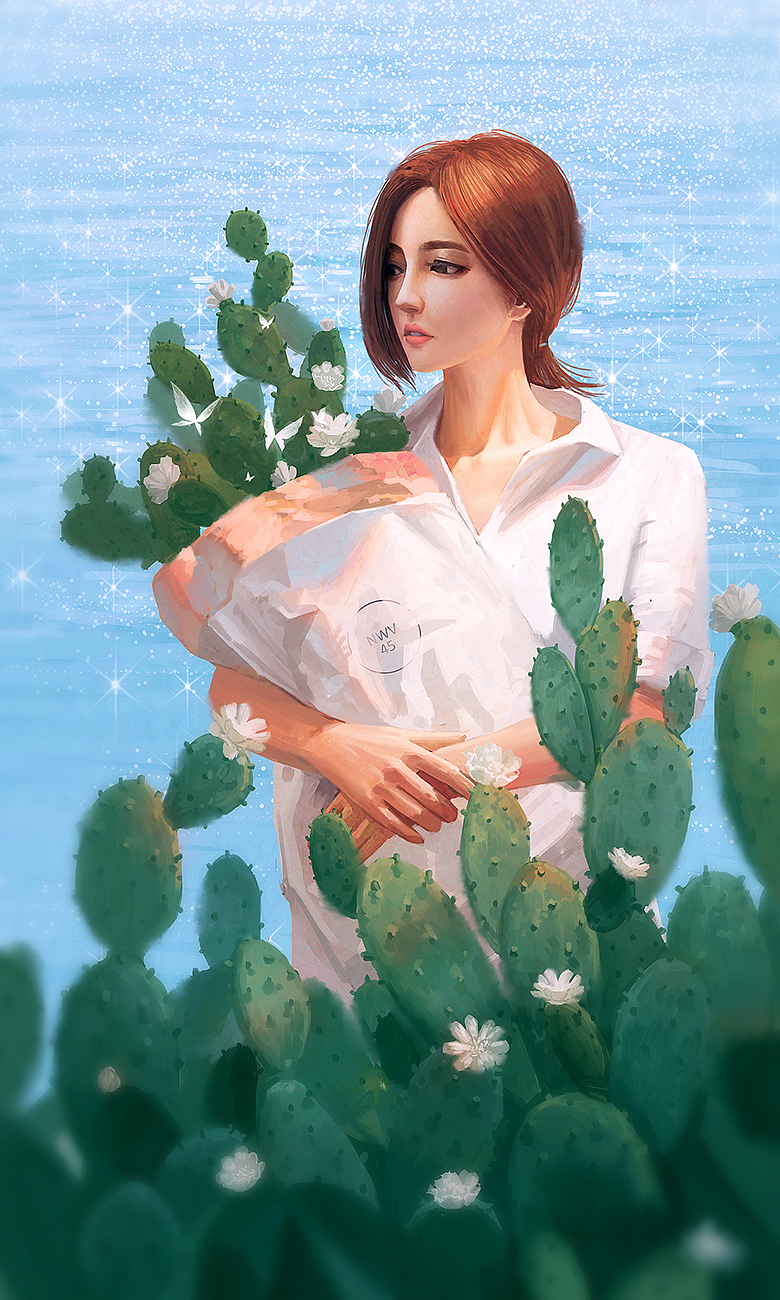 2021年度总结（图ZMjgzNDU1NTQ4） - 艺术插画 - 站酷设计师梨花湾原创素材 - 站酷ZCOOL
