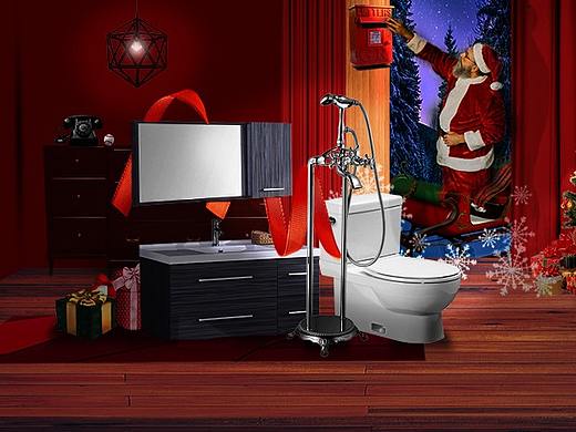 卫浴圣诞场景1