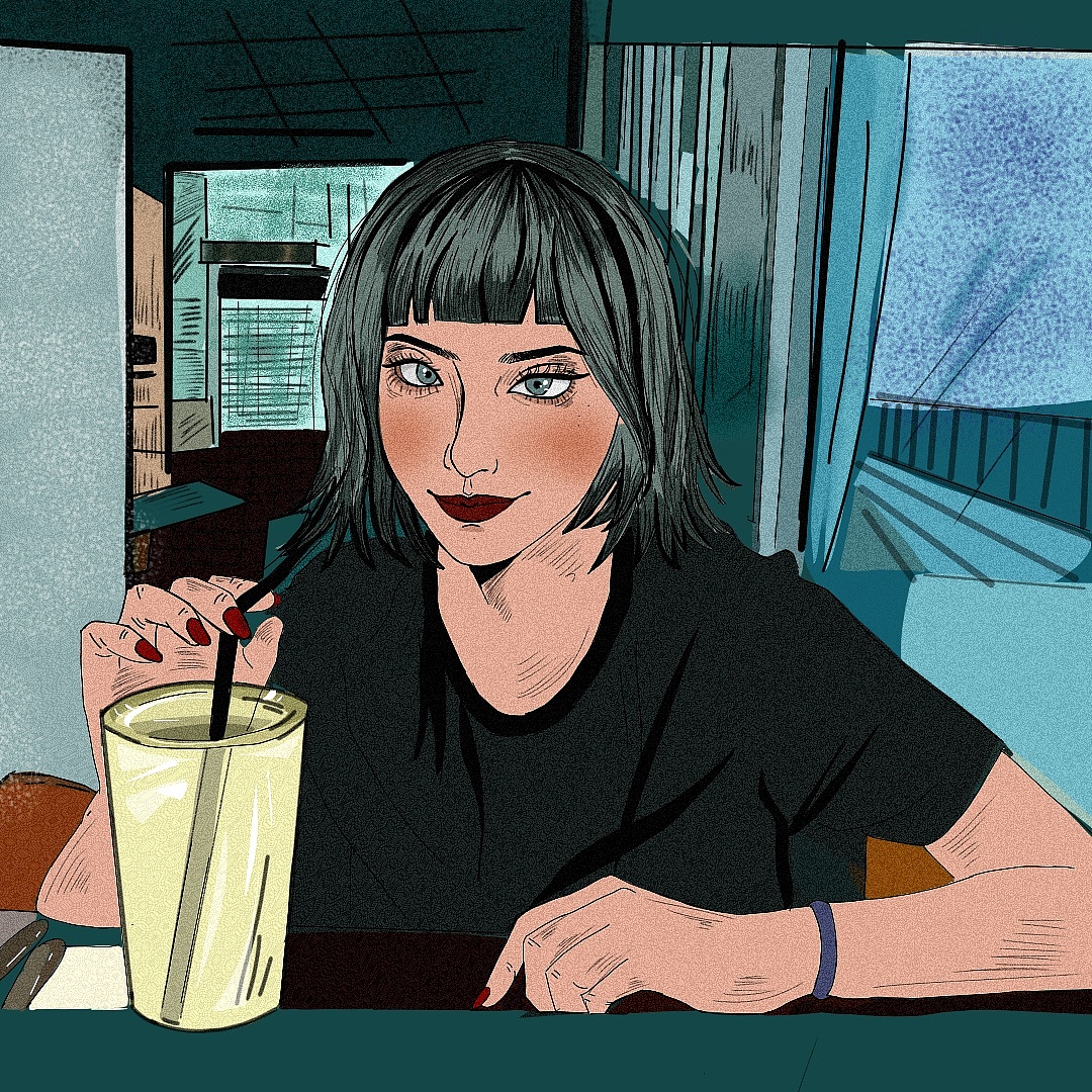 分享收藏手绘头像 插画封面手绘头像欧美风头像屏保手绘美式风格网易