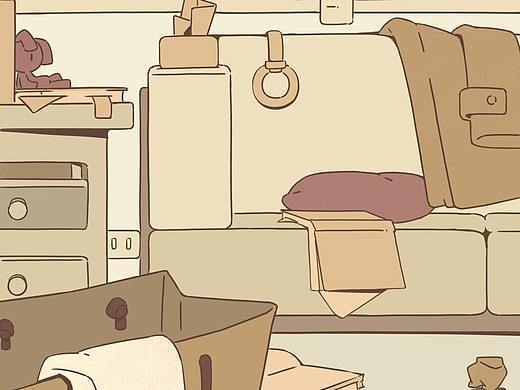 之前为独立游戏设计的一套插图  二