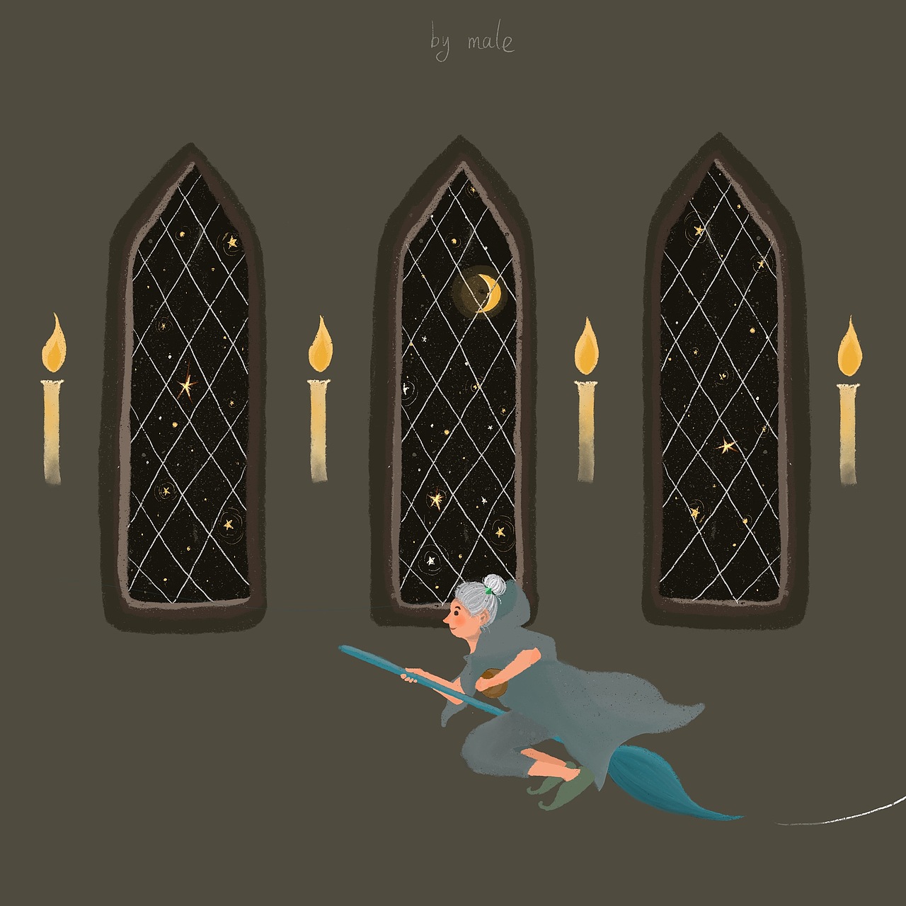 魔法世界系列|插画|儿童插画|xihaiyvonne_原创作品-站酷zcool