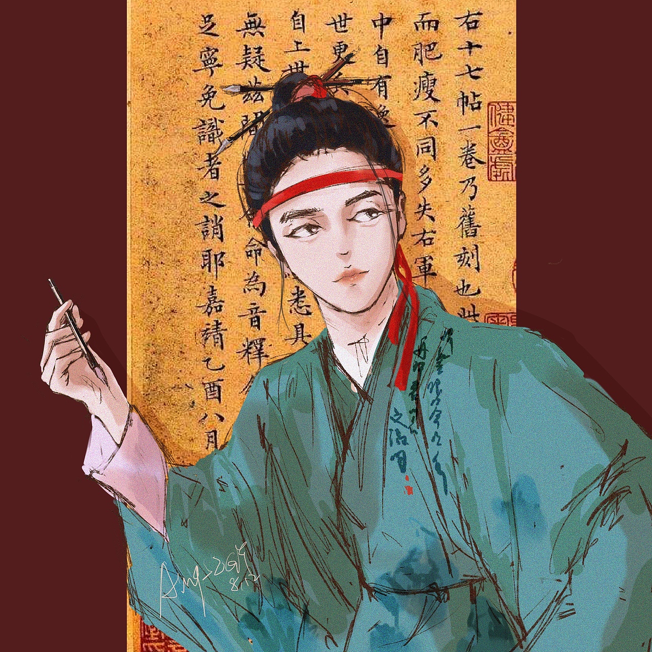 江南百景图 沈周（图ZMjIwNjUyNTg4） - 创作习作 - 站酷设计师种子选手张胆大原创素材 - 站酷ZCOOL