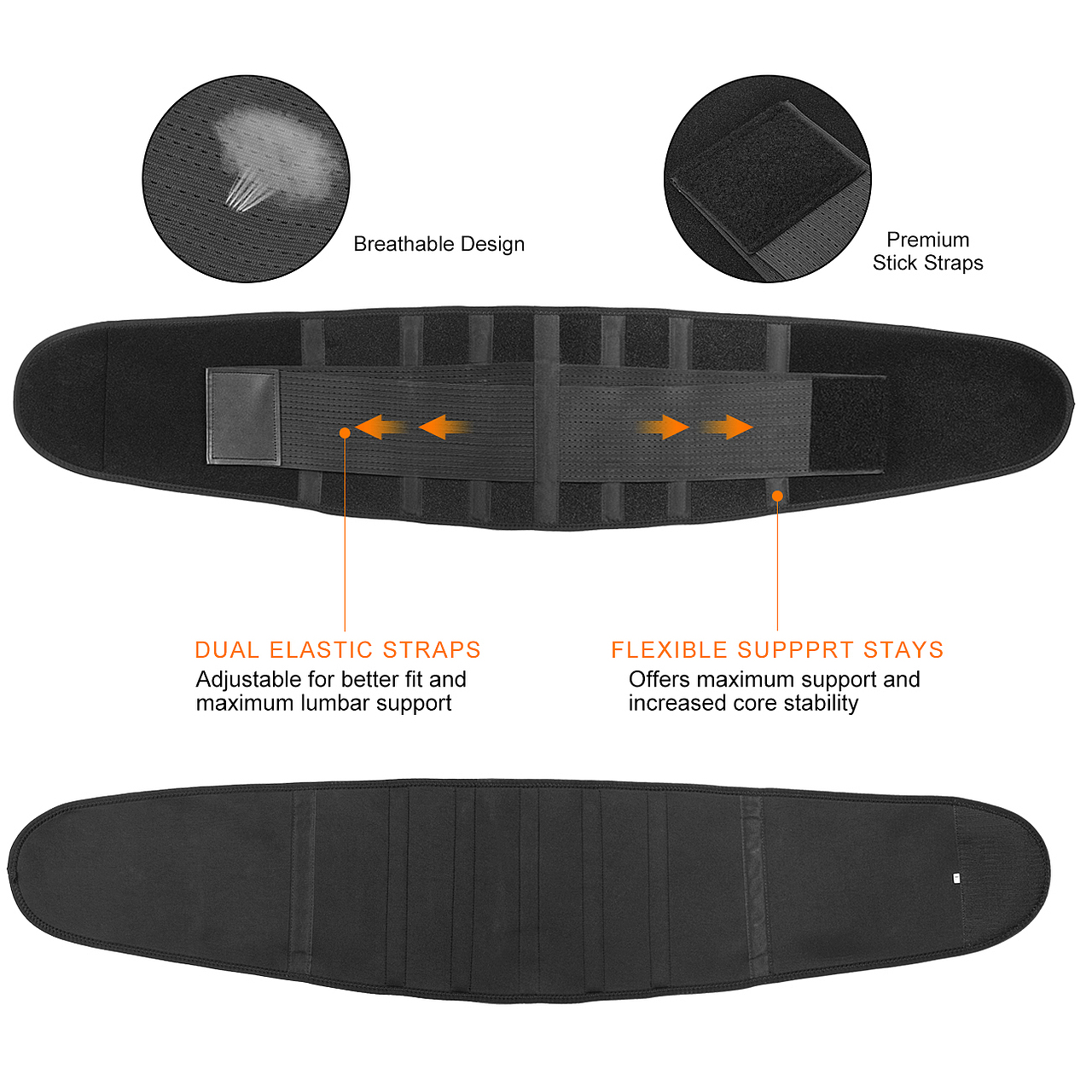 亚马逊 速卖通 护腰带拍照 修图  排版