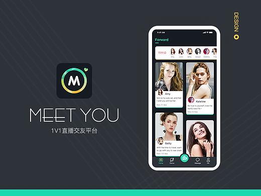 Meet You直播交友类APP
