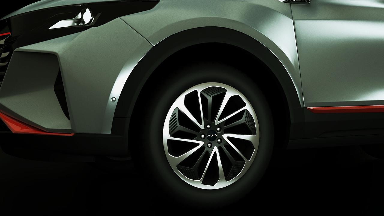 近期汽车建模-东风风神AX7