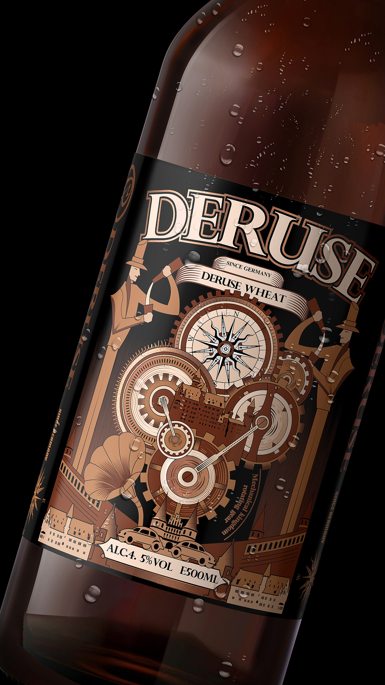 三重匠心打造——德式精酿啤酒包装设计-厚启设计（图ZMjA1MTk1NTg0） - 包装 - 站酷设计师厚启品牌营销咨询原创素材 - 站酷ZCOOL