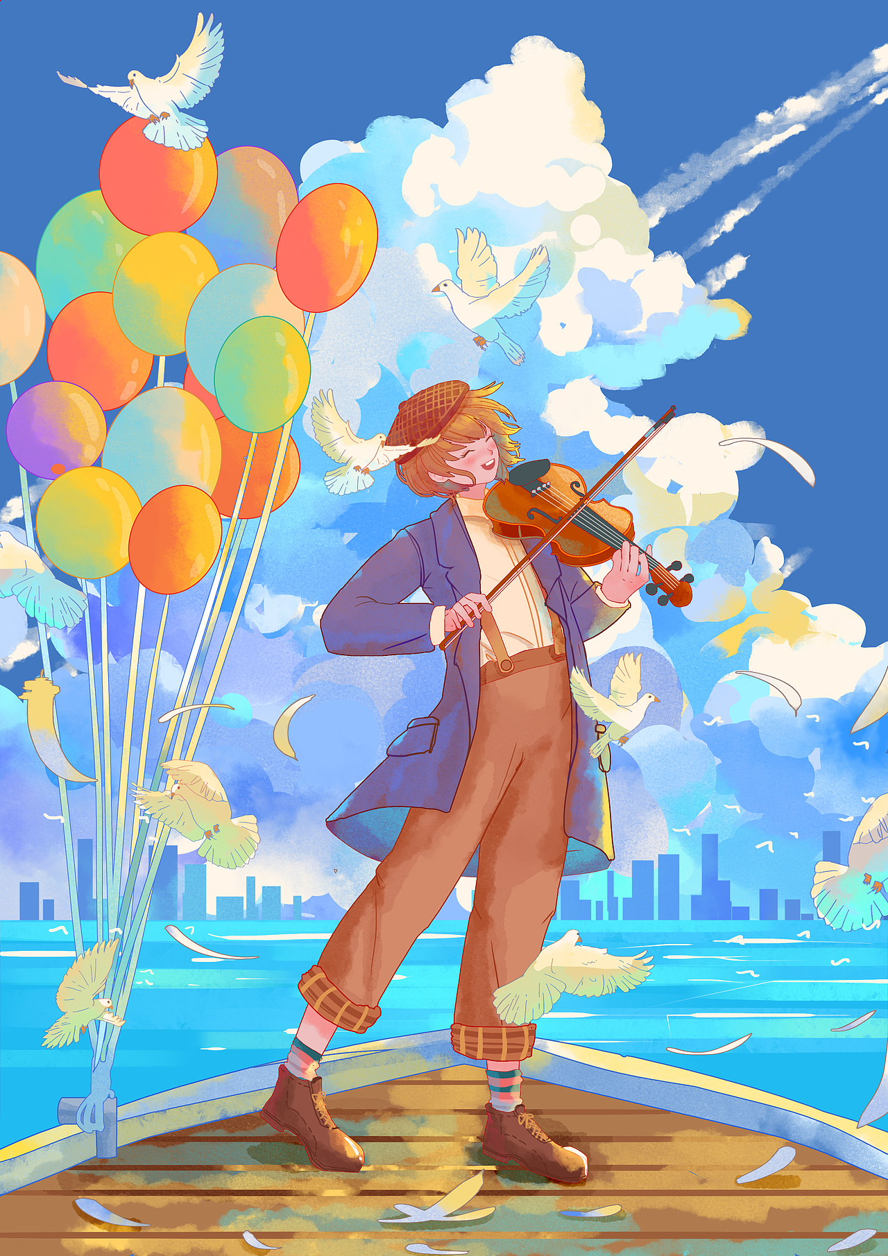 场景插图练习系列（图ZMjU5OTkzMTA4） - 创作习作 - 站酷设计师关木木同学原创素材 - 站酷ZCOOL