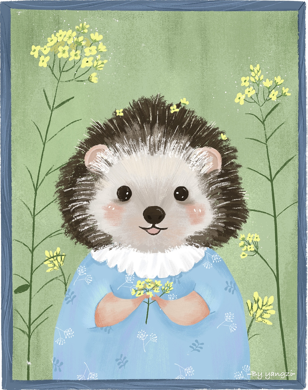 动物小画像（图ZMzUwNjE0OTQ4） - 儿童插画 - 站酷设计师阳子cat原创素材 - 站酷ZCOOL