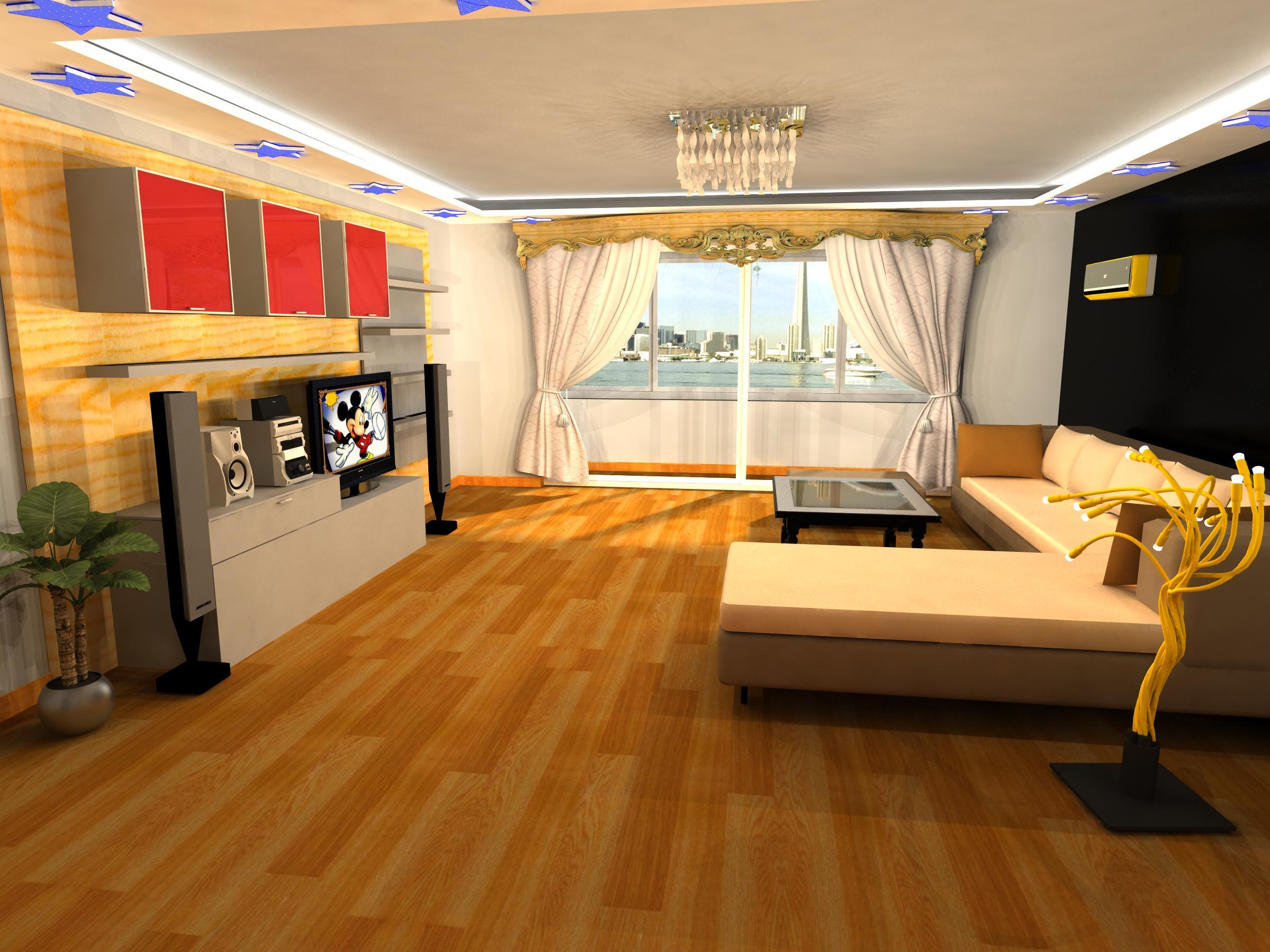 3dmax室内|三维|建筑/空间|徐钦栋 - 原创作品 - 站酷 (zcool)