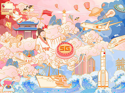 高通骁龙5G毫米波畅想设计-浩荡古今同一体