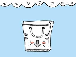 手绘猫咪图标练习